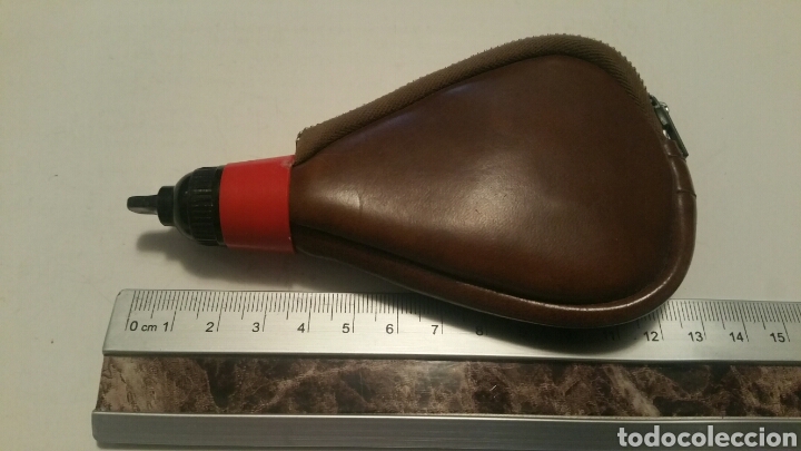 Vintage: Monedero antiguo, bota de vino. - Foto 5