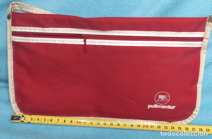 Vintage: Cartera neceser en rojo pullmantur - Foto 1