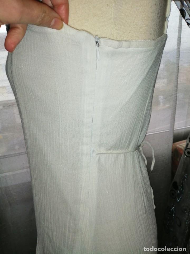 Vintage: Vestido blanco bambalinas - Foto 11