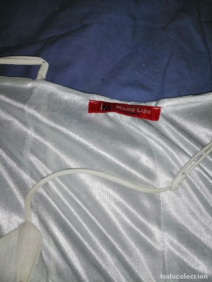 Vintage: Vestido blanco bambalinas - Foto 13
