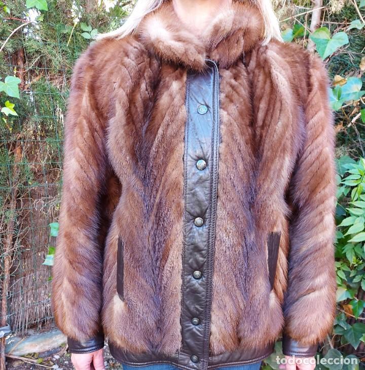 Vintage: Chaqueta cazadora de vis&oacute;n - Foto 1