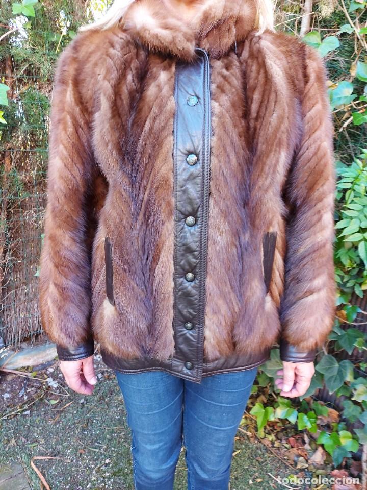 Vintage: Chaqueta cazadora de vis&oacute;n - Foto 2