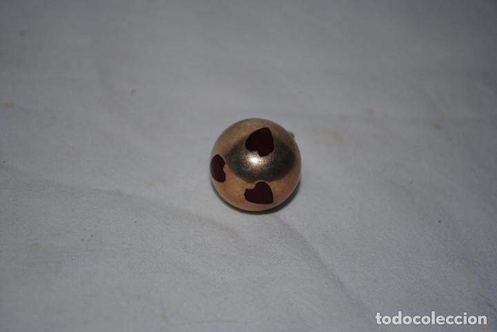 Vintage: LLAMADOR DE ANGEL , CON CORAZONES , - Foto 2