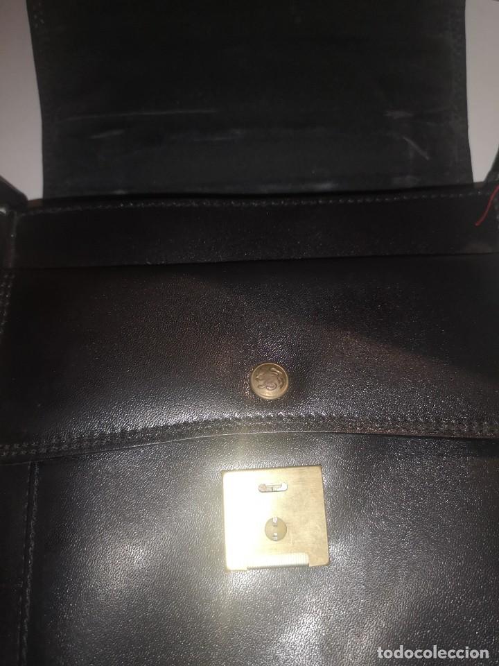 Vintage: Bandolera de piel - Foto 2