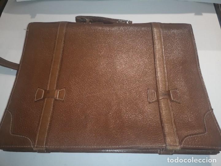 Vintage: Maletin de cuero - Foto 3