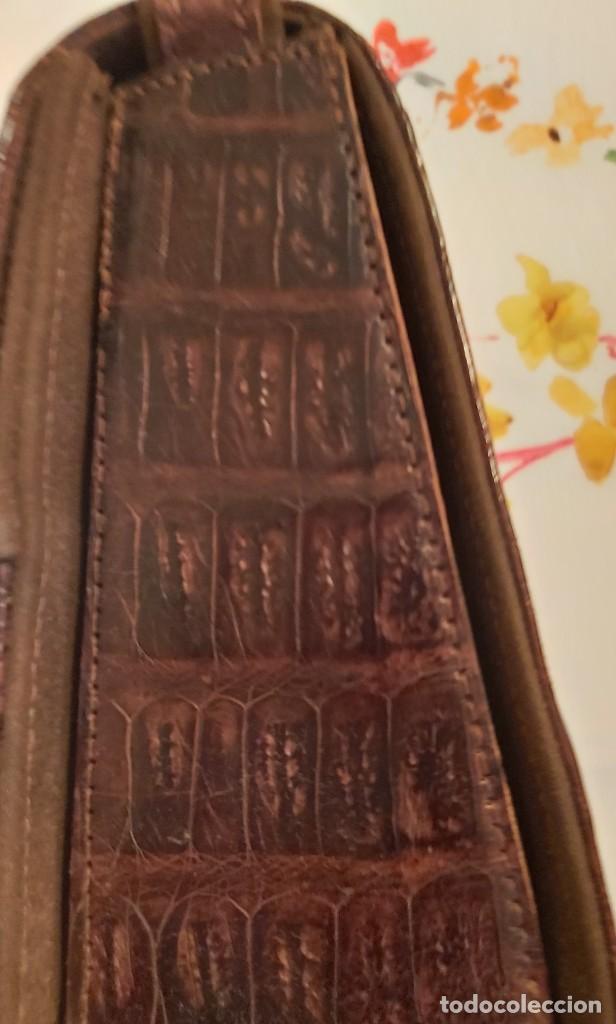 Vintage: Bolso de cocodrilo - Foto 4