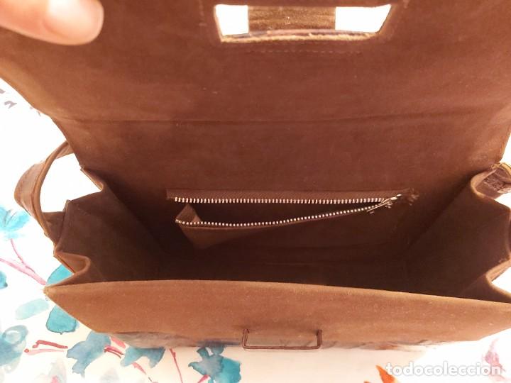 Vintage: Bolso de cocodrilo - Foto 5