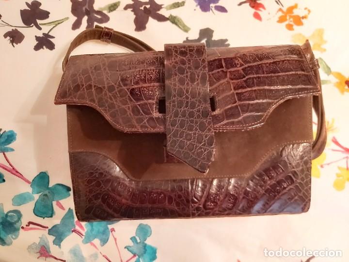 Vintage: Bolso de cocodrilo - Foto 7