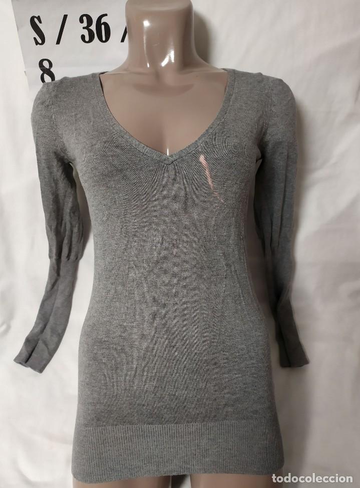 Vintage: Camiseta gris Pull Bear Talla S - Foto 1