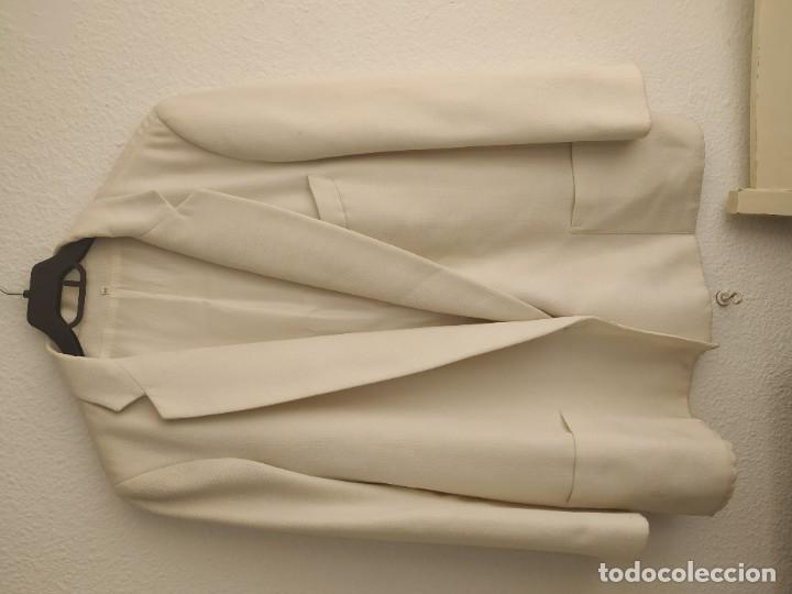 antigua chaqueta americana blazer en blanco suc - Comprar Moda vintage mujer  en todocoleccion - 241731100