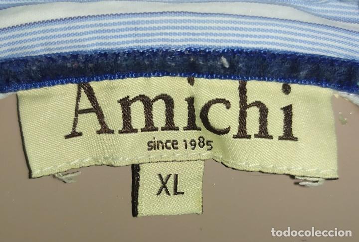 Vintage: Camisa rayas de amichi Talla XL - Foto 2
