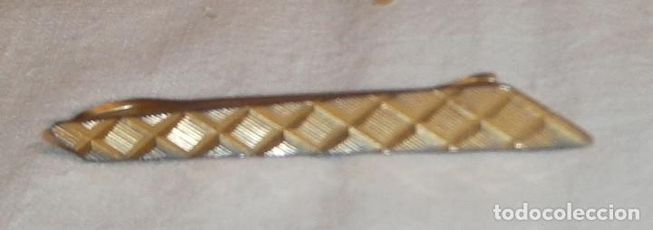 Vintage: sujeta corbatas dibujos geometricos - Foto 1