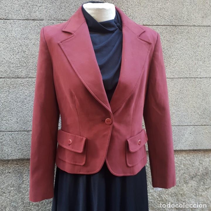 americana corta granate caldero - Comprar Moda vintage mujer en  todocoleccion - 243629405