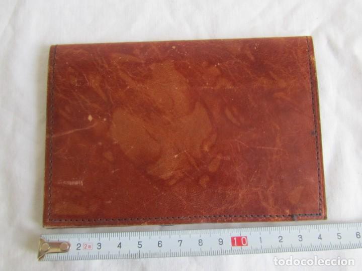 Vintage: Antigua cartera de cuero - Foto 3