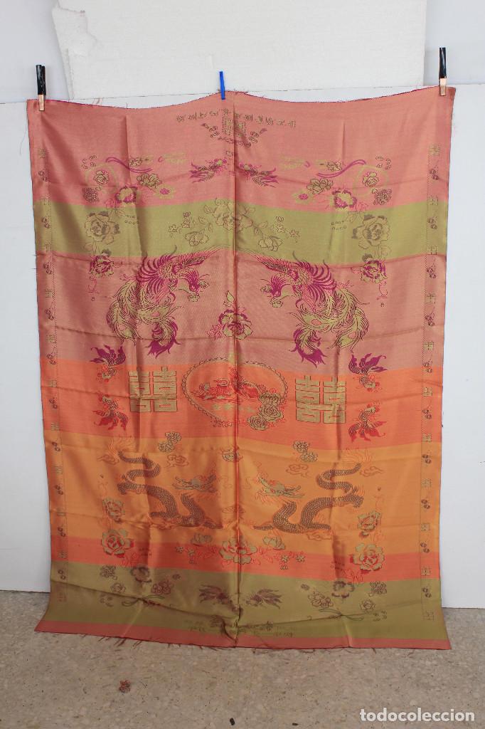 Vintage: PA&Ntilde;UELO SEDA FUXIA - Foto 12