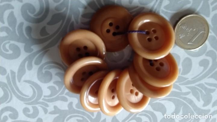 Vintage: Botones de pasta beige - Foto 1