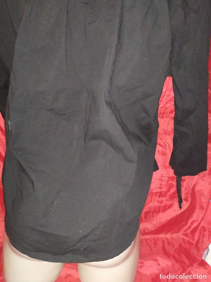 Vintage: Blusa negra mangas codos Talla XL - Foto 2