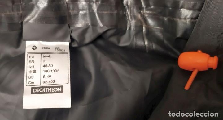 Vintage: Impermeable negro capucha Chechua Talla M - Foto 3