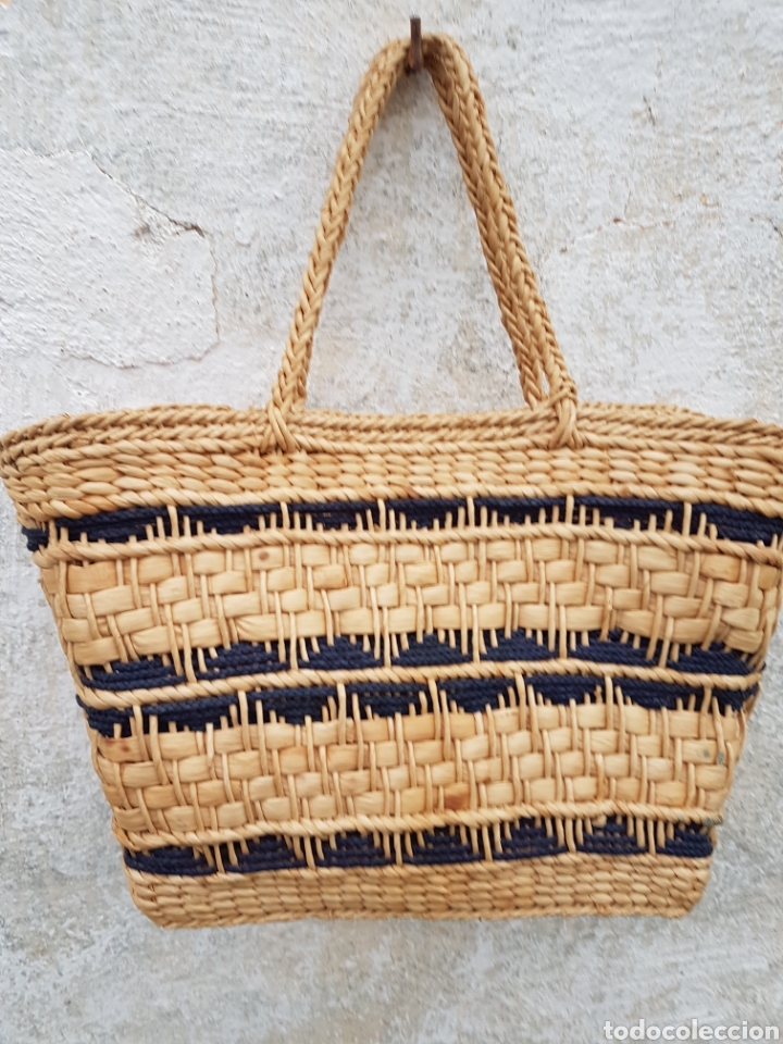 Vintage: Bolsa de la compra vintage de maiz - Foto 2