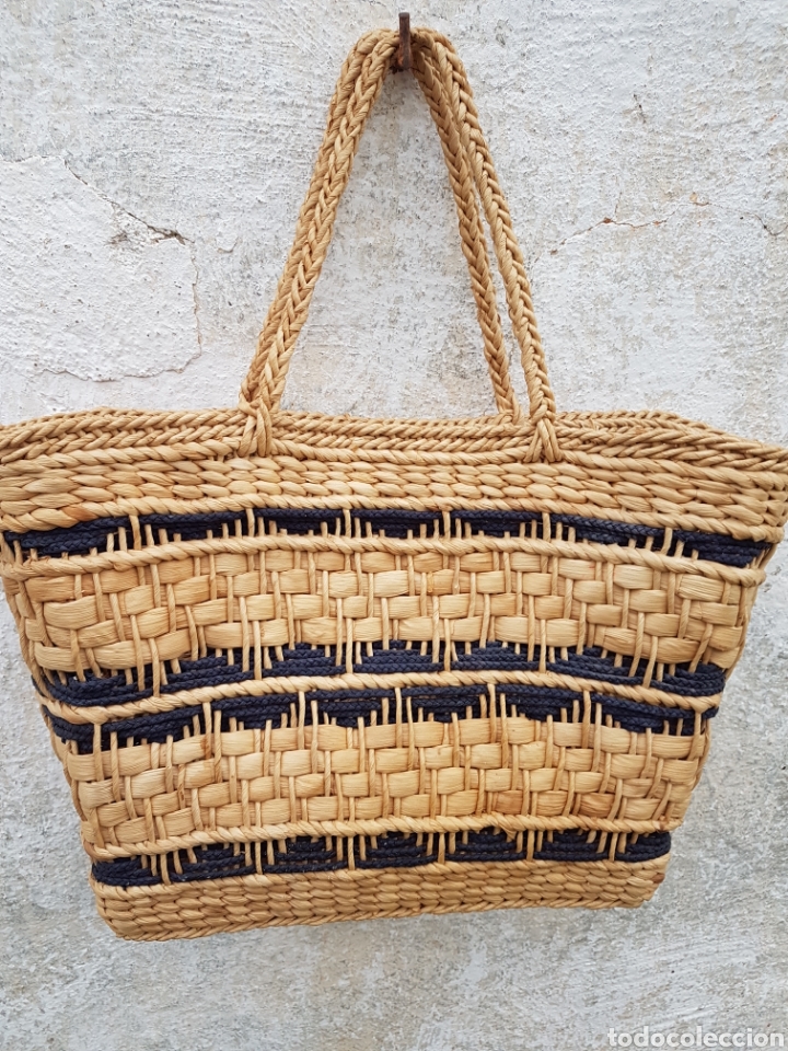 Vintage: Bolsa de la compra vintage de maiz - Foto 1