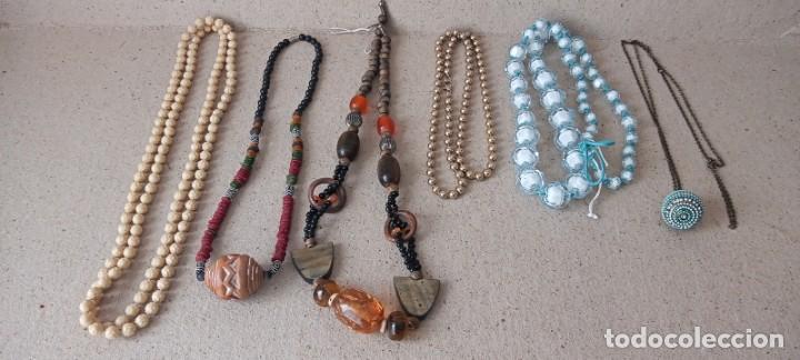 Vintage: ;6 COLLARES VINTAGE VARIADOS. T - Foto 1