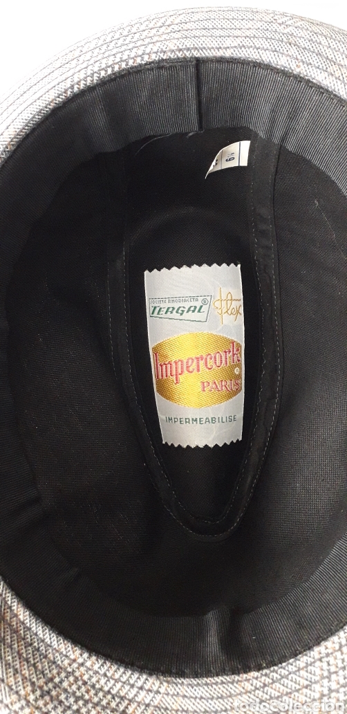 Vintage: SOMBRERO IMPERCORK PARIS - Foto 3