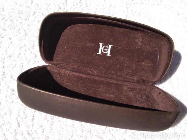 Vintage: Funda gafas CAROLINA HERRERA. R&iacute;gida - Foto 5