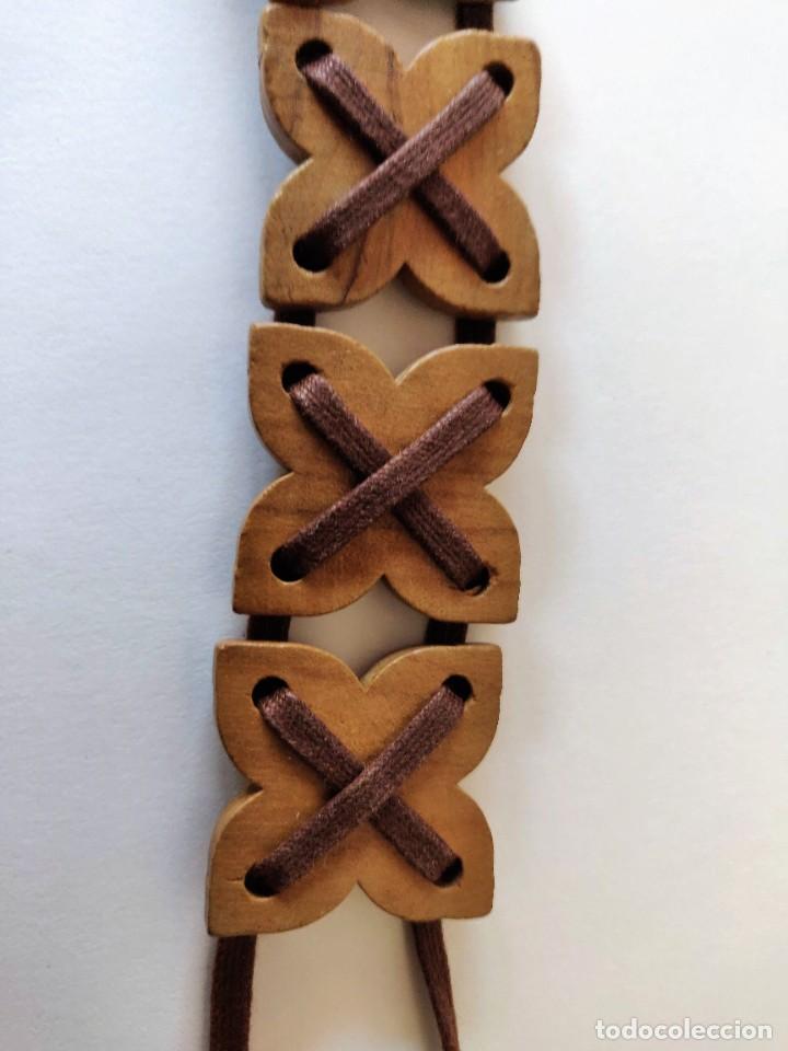Vintage: Cintur&oacute;n Madera. - Foto 4