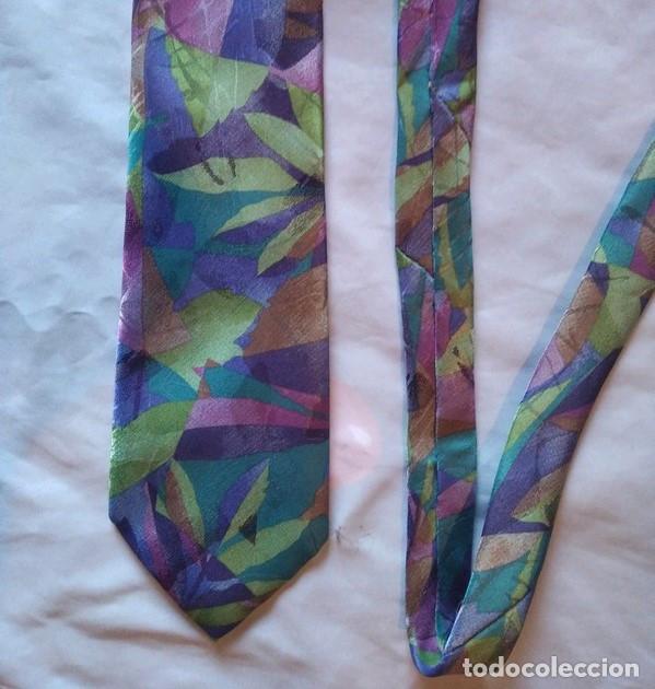 Vintage: Corbata cravates nebot hojas - Foto 1