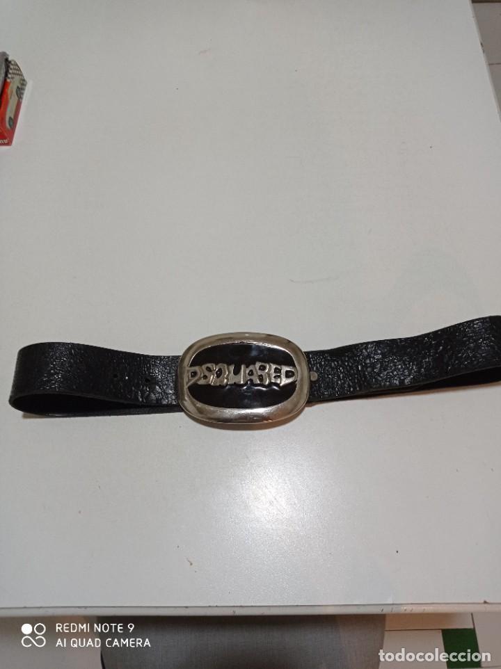 Vintage: Cintur&oacute;n de Caballero Dsquared made in Italy - Foto 1