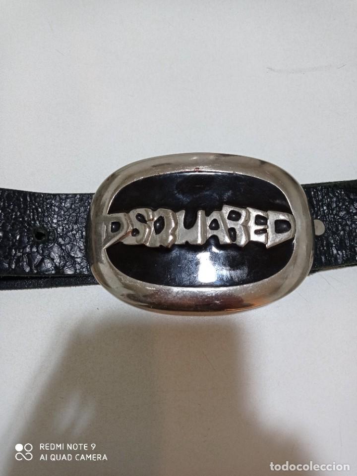 Vintage: Cintur&oacute;n de Caballero Dsquared made in Italy - Foto 2