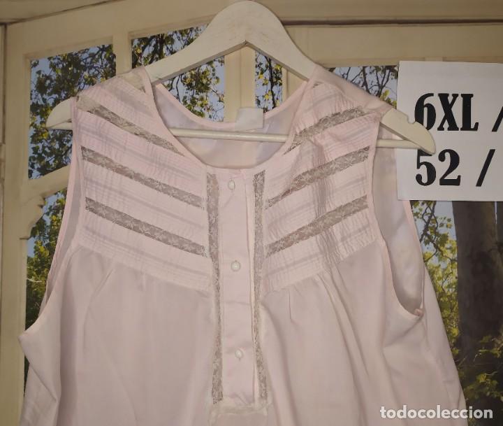Vintage: Camison rosa Talla 6XL 52 - Foto 2