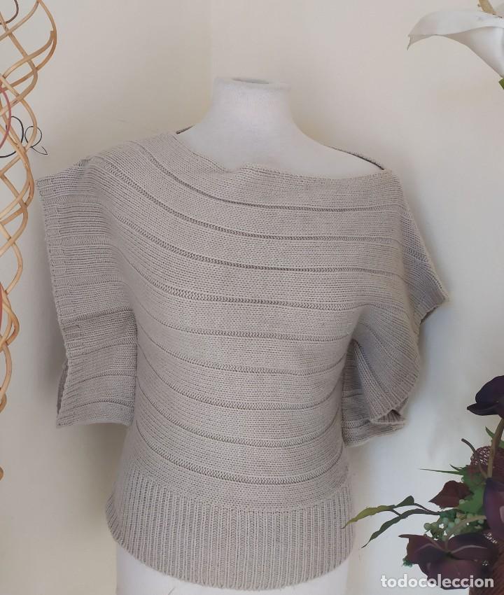 Vintage: Jersey Beige Implicate Knitwear Talla M - Foto 1