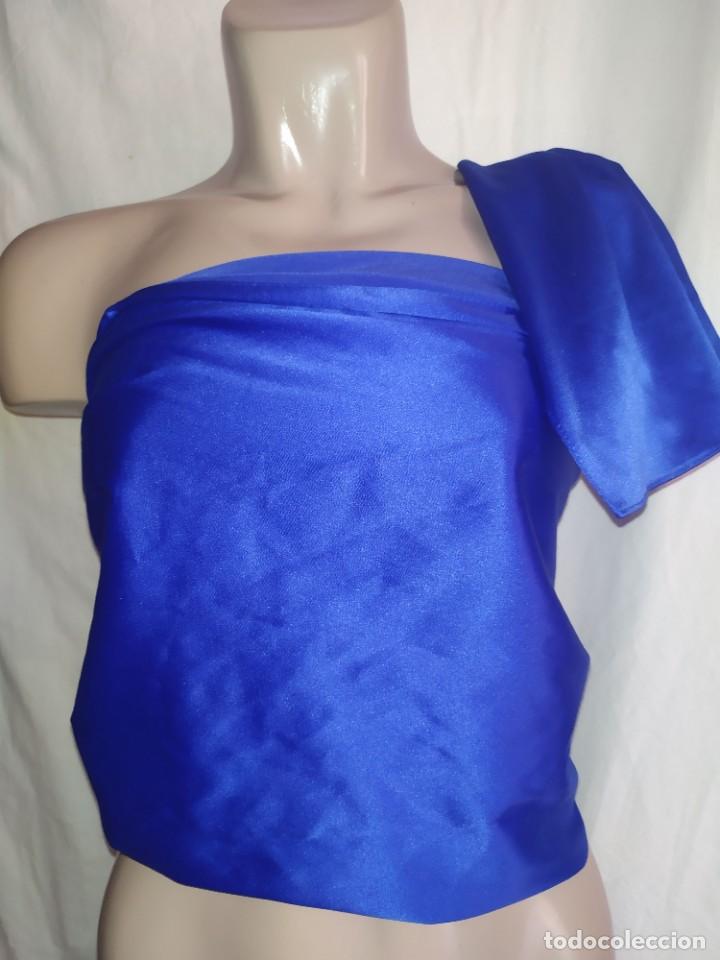Vintage: Bufanda azul - Foto 1