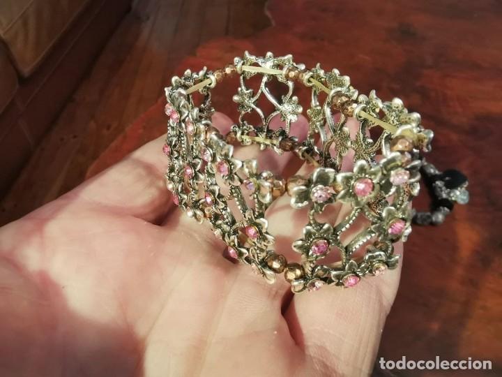 Vintage: LOTE DE 8 PULSERAS DE BISUTERIA - Foto 8