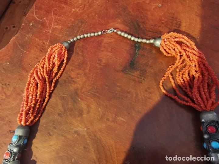 Vintage: COLLAR SIMIL CORAL Y GRAN MEDALLON - Foto 5