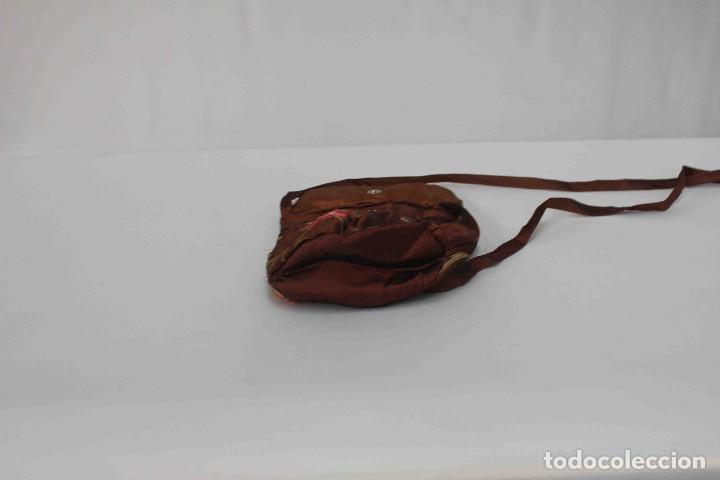 Vintage: SEIS BOLSOS SEDA BORDADA - Foto 5