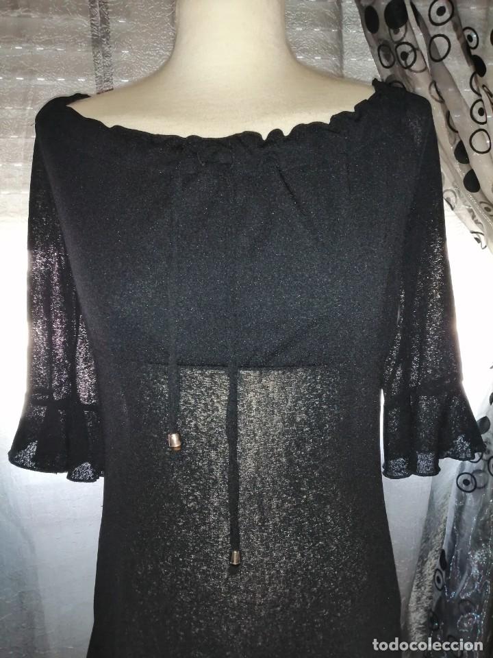 Vintage: Blusa negra - Foto 2