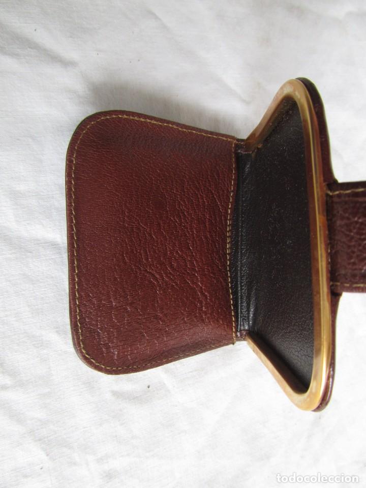 Vintage: Monedero de piel sello cocodrilo - Foto 5