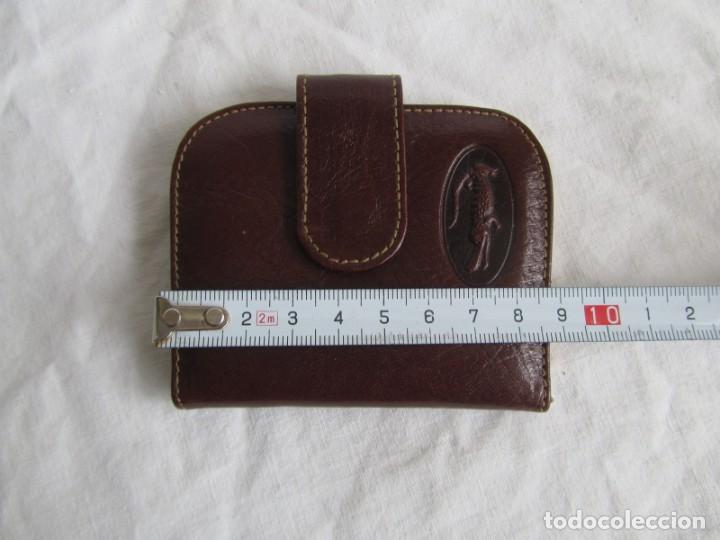 Vintage: Monedero de piel sello cocodrilo - Foto 6