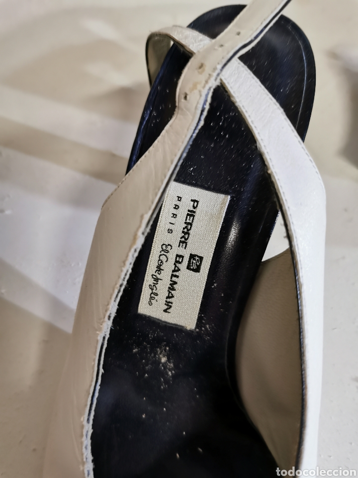 Vintage: Zapatos Pierre Balmain 37.sin estrenar - Foto 1