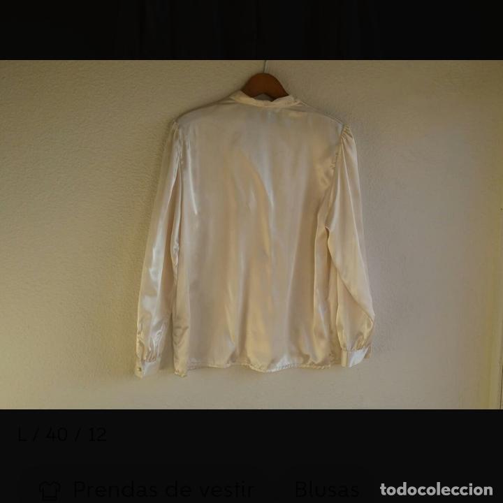 Vintage: Blusa efecto perlado. Regal Bar&oacute;n. Talla M - Foto 4