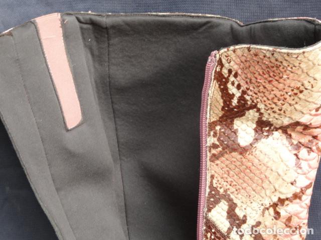Vintage: BOTAS VINTAGE SIMIL PIEL DE SERPIENTE. - Foto 9