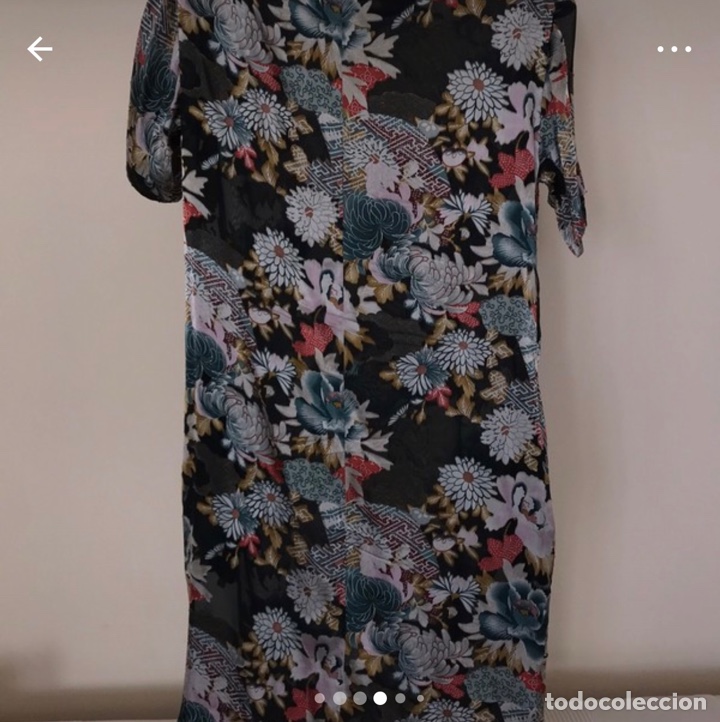 Vintage: Vestido de seda Lebor Gabala - Foto 4