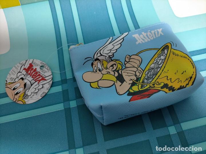 Vintage: MONEDERO ASTERIX , ASTERIX OBELIX IDEFIX, NUEVO CON FORRO - Foto 3