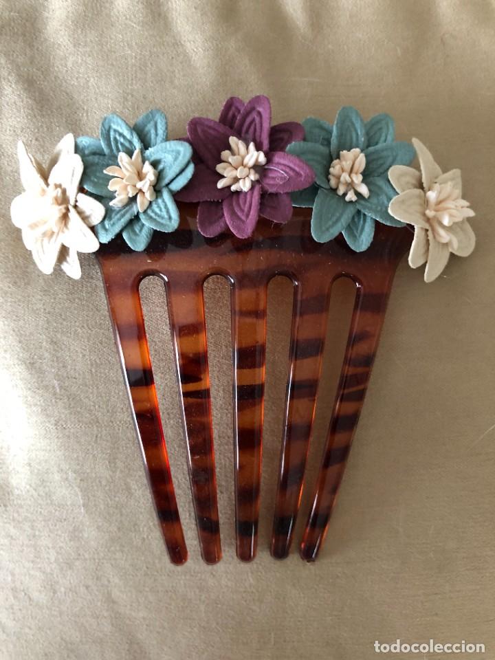 Vintage: PEINECILLOS PEINAS FLORES - Foto 7