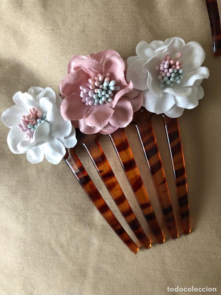 Vintage: PEINECILLOS PEINAS FLORES - Foto 9