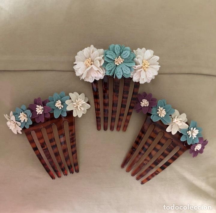 Vintage: PEINECILLOS PEINAS FLORES - Foto 10