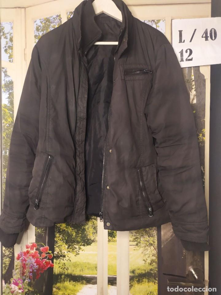 Vintage: Cazadora acolchada marron Talla L - Foto 1