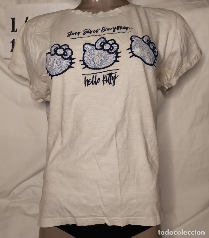 Vintage: Camiseta Sleep Hello Kitty Everything Talla L - Foto 1